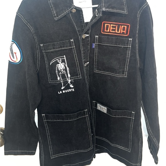 Devastates Jean Jacket - Picture 1 of 8